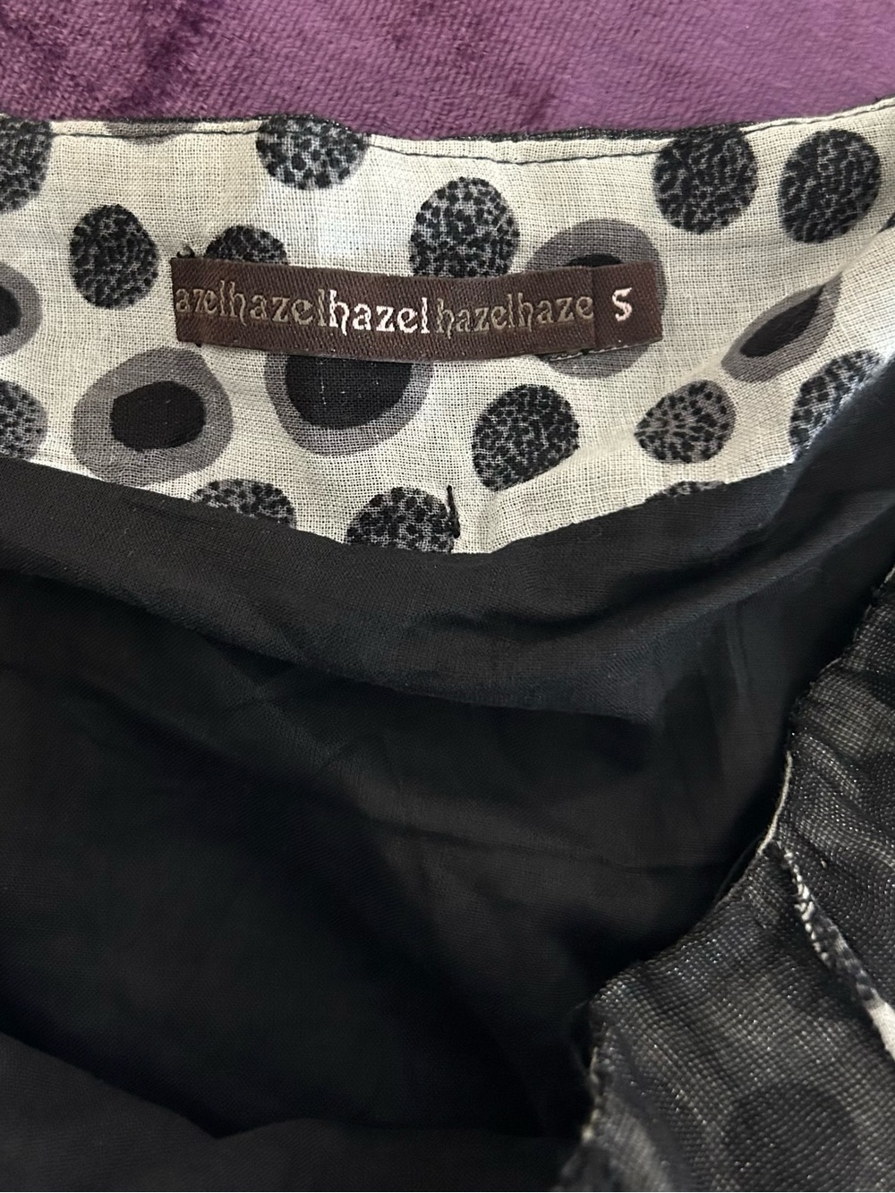 Hazel Black and White Plaid /Swing Pleated Circle Skirt - Picture 4 of 13